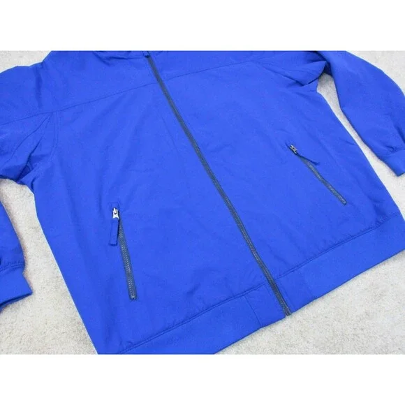 Duluth Jacket Mens Extra Large XL Blue Lightweight Nylon Full Zip - Picture 3 of 10